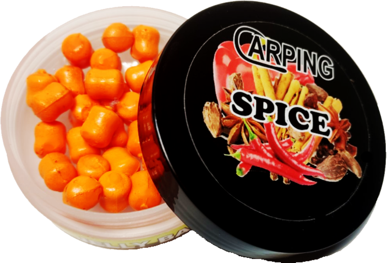 Дамбелсы желейные (специя) плавающие банка 10*8mm, Оранжевый 
Дамбелсы желейные (специя) плавающие банка 10*8mm, Оранжевый