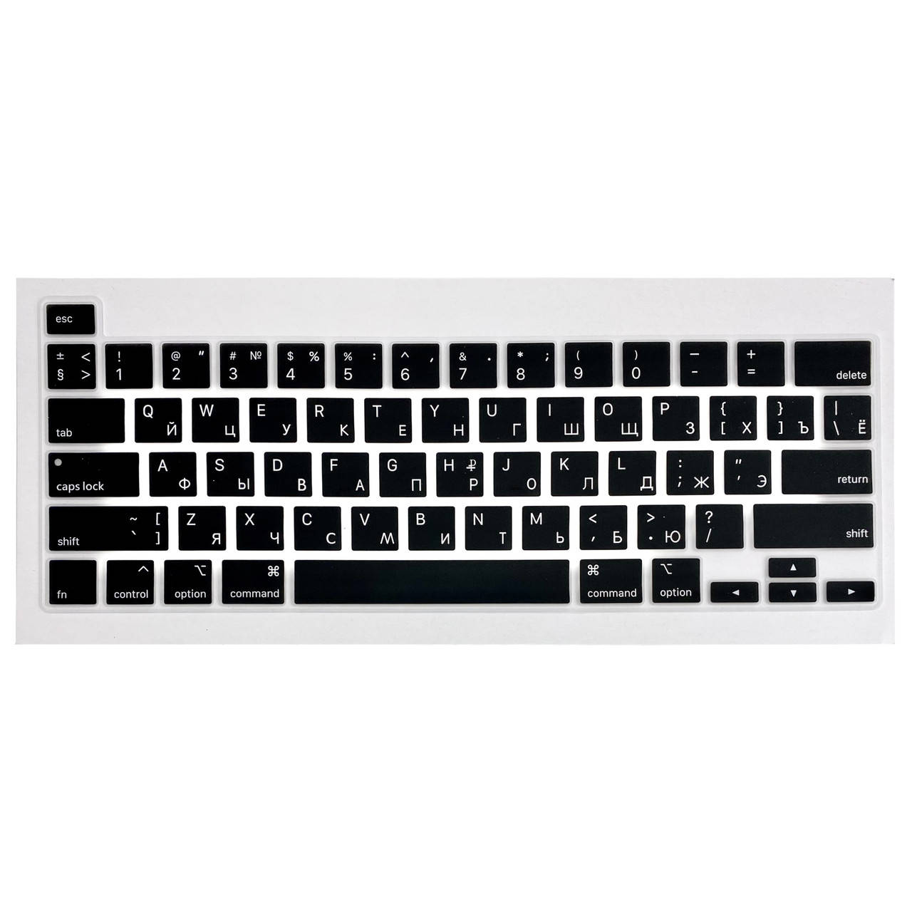 Накладка силикон на клавиатуру для Apple MacBook Pro 16" A2141 (2019) USA (010309) (black), Черный
Накладка силикон на клавиатуру для Apple MacBook Pro 16" A2141 (2019) USA (010309) (black), Черный