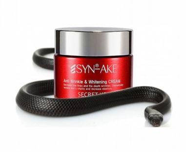Змеиный крем для разглаживания мимических морщин лица Secret Key SYN-AKE Anti Wrinkle & Whitening Cream
Змеиный крем для разглаживания мимических морщин лица Secret Key SYN-AKE Anti Wrinkle & Whitening Cream