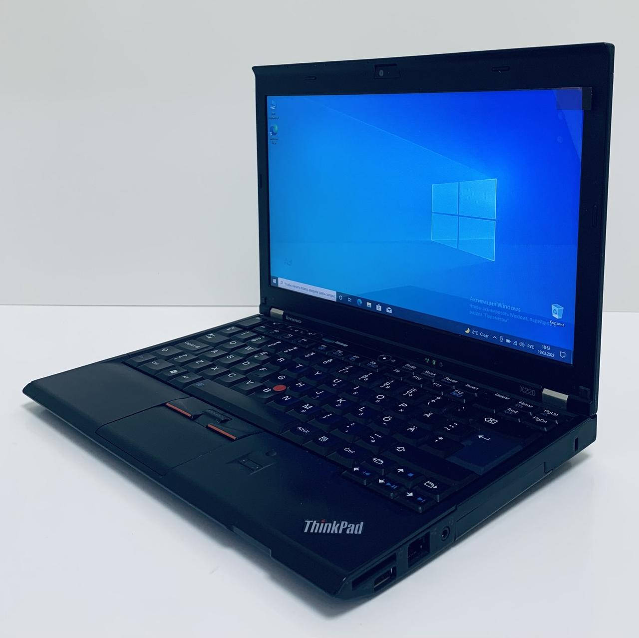 Ноутбук Lenovo ThinkPad X220 - 12.5" / Intel Core i5 / RAM 6 Gb / HDD 320Gb / БУ, Черный
Ноутбук Lenovo ThinkPad X220 - 12.5" / Intel Core i5 / RAM 6 Gb / HDD 320Gb / БУ, Черный