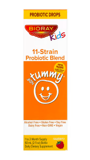 Bioray, Kids, NDF Tummy, пробиотическая смесь с 11 штаммами, для детей, малина, 2 ж. ун
Bioray, Kids, NDF Tummy, пробиотическая смесь с 11 штаммами, для детей, малина, 2 ж. ун