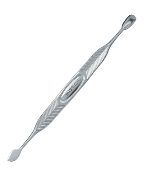 Staleks CLASSIC 20 TYPE 1 лопатка маникюрная (скругленный пушер+топорик) PC-20/1
Staleks CLASSIC 20 TYPE 1 лопатка маникюрная (скругленный пушер+топорик) PC-20/1