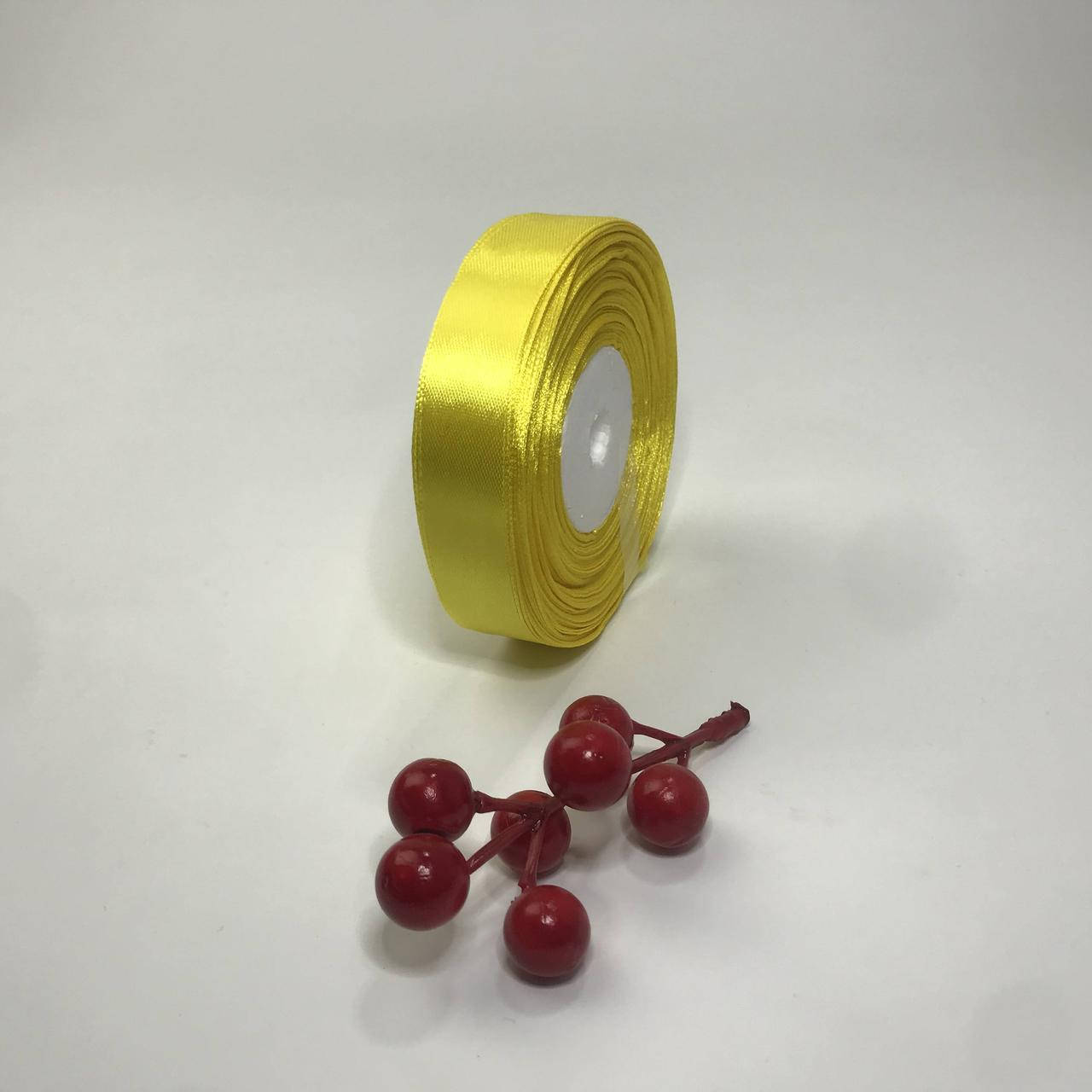 Лента атласная, 2 см, желтая, 32 м - рулон, Желтый
Лента атласная, 2 см, желтая, 32 м - рулон, Желтый