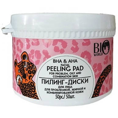 Пилинг-диски для лица Bio World Secret Life BHA&AHA Peelin Pad проблемная, жирная и комбинированная кожа 50 шт
Пилинг-диски для лица Bio World Secret Life BHA&AHA Peelin Pad проблемная, жирная и комбинированная кожа 50 шт