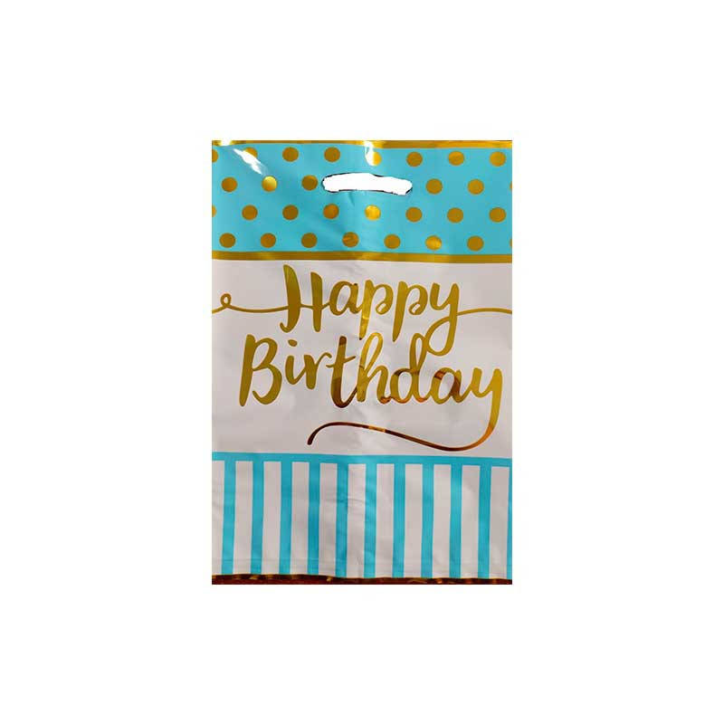Детские пакеты для подарков Happy Birthday голубые в золотой горох 17х25 см, 10шт, Разные цвета
Детские пакеты для подарков Happy Birthday голубые в золотой горох 17х25 см, 10шт, Разные цвета