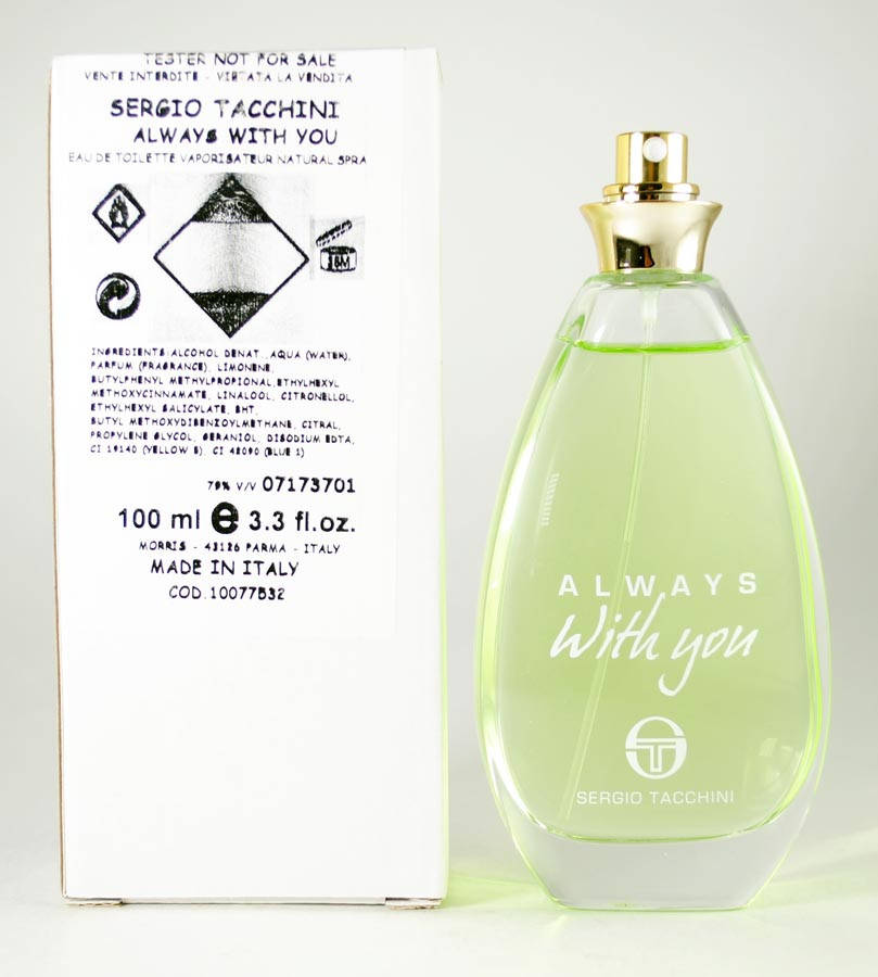 Sergio Tacchini Always With You 100 мл ТЕСТЕР ( Серджио тачини олвейс виз ю ) туалетная вода
Sergio Tacchini Always With You 100 мл ТЕСТЕР ( Серджио тачини олвейс виз ю ) туалетная вода