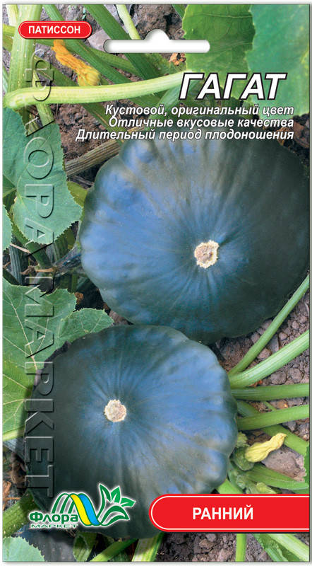 Семена патиссон Гагат 1г. Флора маркет
Семена патиссон Гагат 1г. Флора маркет