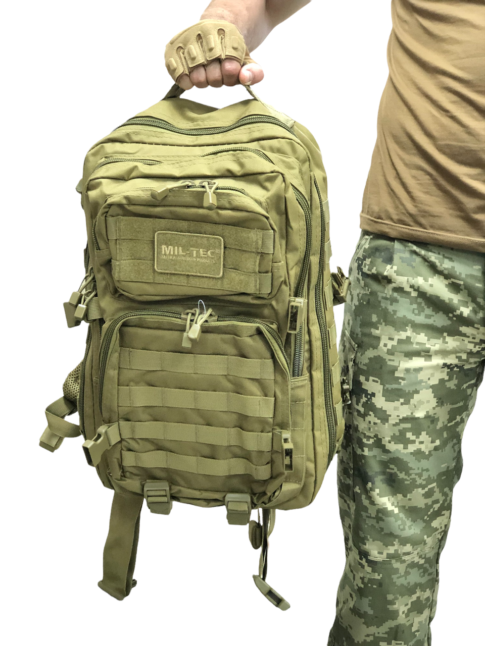 Тактический штурмовой рюкзак Mil-Tec Койот, 36 л молли, военный рюкзак, рюкзак для ВСУ
Тактический штурмовой рюкзак Mil-Tec Койот, 36 л молли, военный рюкзак, рюкзак для ВСУ