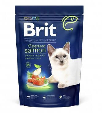 Сухой корм для стерилизованных котов Brit Premium by Nature Cat Sterilized Salmon с лососем 1,5 кг
Сухой корм для стерилизованных котов Brit Premium by Nature Cat Sterilized Salmon с лососем 1,5 кг
