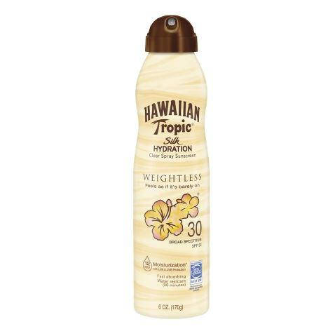Солнцезащитный спрей Hawaiian Tropic Silk Hydration Weightless Sunscreen Continuous Spray SPF 30
Солнцезащитный спрей Hawaiian Tropic Silk Hydration Weightless Sunscreen Continuous Spray SPF 30