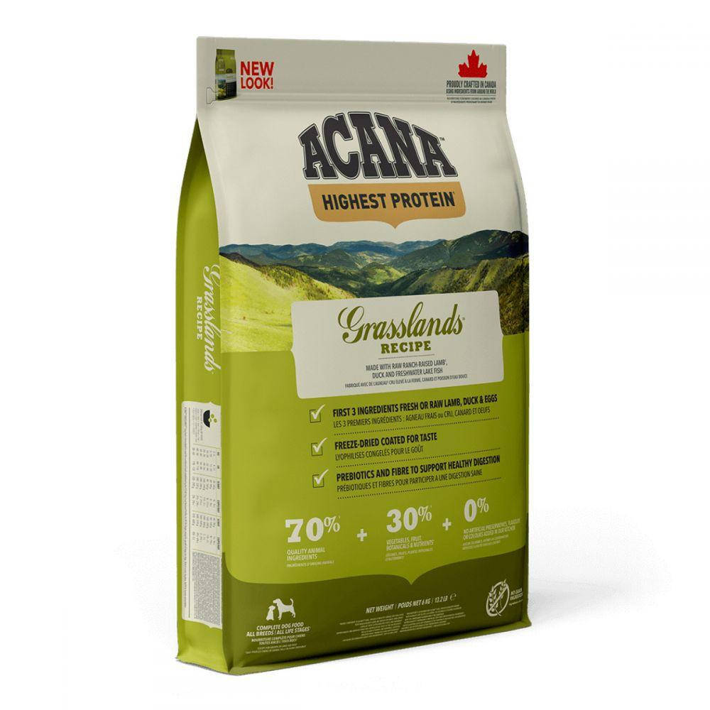 Корм для собак ( Акана ) Acana Grasslands Dog 11.4 кг - беззерновий корм з дієтичним м'ясом ягняти
Корм для собак ( Акана ) Acana Grasslands Dog 11.4 кг - беззерновий корм з дієтичним м'ясом ягняти