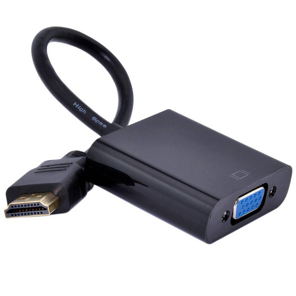 Переходник HDMI на VGA D-Sub адаптер конвертер видео преобразователь сигнала Full HD 1080p без аудио, Черный
Переходник HDMI на VGA D-Sub адаптер конвертер видео преобразователь сигнала Full HD 1080p без аудио, Черный