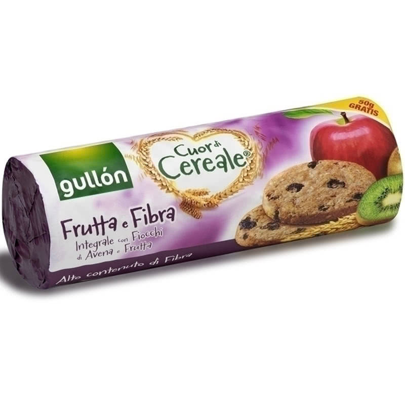 Печенье овсяное с фруктами без пальмового масла Gullon Frutta Cuor di Cereale 300г Испания
Печенье овсяное с фруктами без пальмового масла Gullon Frutta Cuor di Cereale 300г Испания