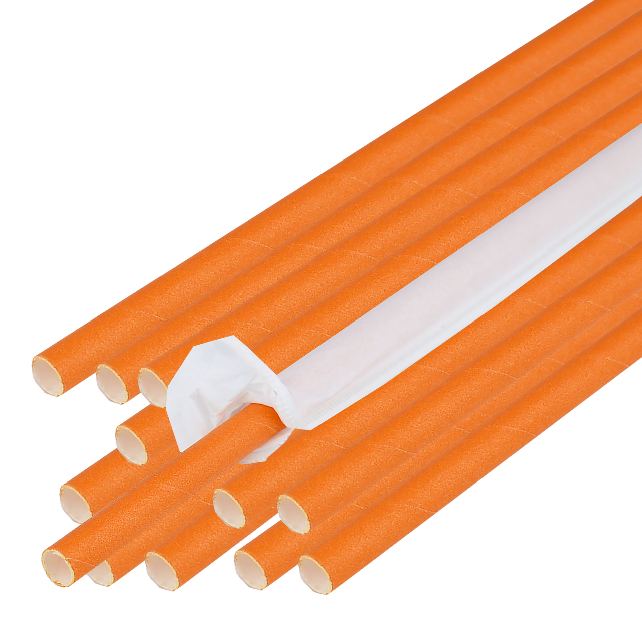Бумажная трубочка в инд.упак "Оранжевая" 100шт (20см*6мм), Оранжевый
Бумажная трубочка в инд.упак "Оранжевая" 100шт (20см*6мм), Оранжевый