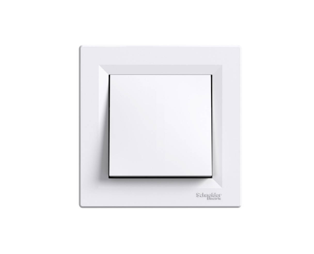 Asfora выключатель 1-клавишный белый Schneider Electric, EPH0100121 
Asfora выключатель 1-клавишный белый Schneider Electric, EPH0100121