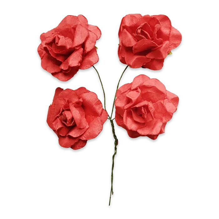 Цветок бумажный (роза) 3980, красный
Цветок бумажный (роза) 3980, красный