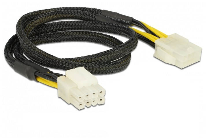 Кабель живлення-подовжувач ATX(EPS) 8p M/F Delock 0.44m (2x4pin-8pin) 12V AWG20 Черный(70.08.3653xa)
Кабель живлення-подовжувач ATX(EPS) 8p M/F Delock 0.44m (2x4pin-8pin) 12V AWG20 Черный(70.08.3653xa)