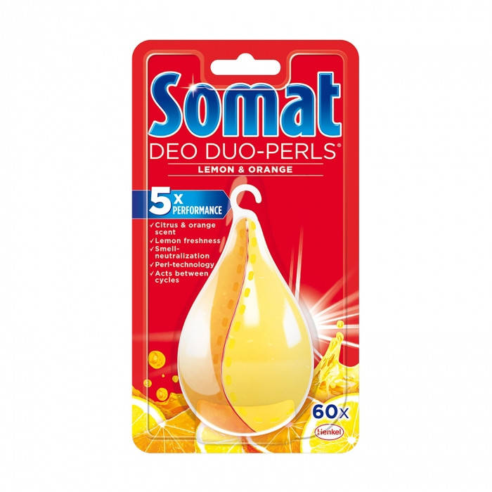 Ароматизатор для посудомоечной машины Somat Deo Duo-Pearls Lemon & Orange Лимон и апельсин, 17 г
Ароматизатор для посудомоечной машины Somat Deo Duo-Pearls Lemon & Orange Лимон и апельсин, 17 г