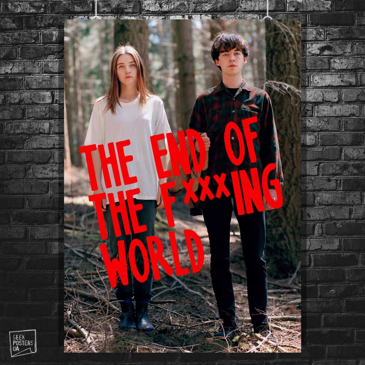 Постер Конец *****го мира, End Of The F...ing World, сериал. Размер 42x30см (A3). Матовая бумага
Постер Конец *****го мира, End Of The F...ing World, сериал. Размер 42x30см (A3). Матовая бумага