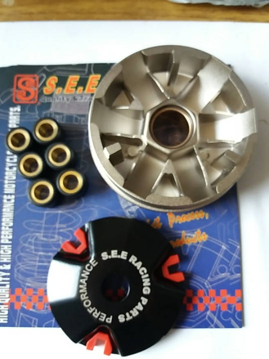 Honda LEAD AF48 DIO AF54|55|56 AF62 AF27|30 AF34|35 Вариатор передний в сборе 91mm фирма (SEE) Тайвань
Honda LEAD AF48 DIO AF54|55|56 AF62 AF27|30 AF34|35 Вариатор передний в сборе 91mm фирма (SEE) Тайвань
