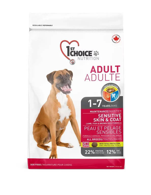 1st Choice Sensitive Skin&Coat Adult Lamb&Fish 15 кг корм для взрослых собак с ягненком и рыбой
1st Choice Sensitive Skin&Coat Adult Lamb&Fish 15 кг корм для взрослых собак с ягненком и рыбой