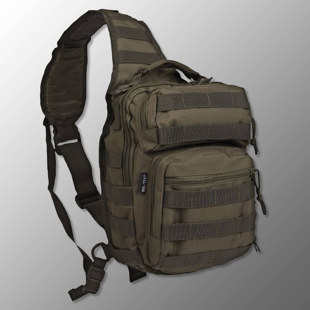Тактический рюкзак-сумка "Mil-Tec - One Strap Assault 10л." (олива) однолямочный рюкзак, зсу, полиции, Оливковый
Тактический рюкзак-сумка "Mil-Tec - One Strap Assault 10л." (олива) однолямочный рюкзак, зсу, полиции, Оливковый