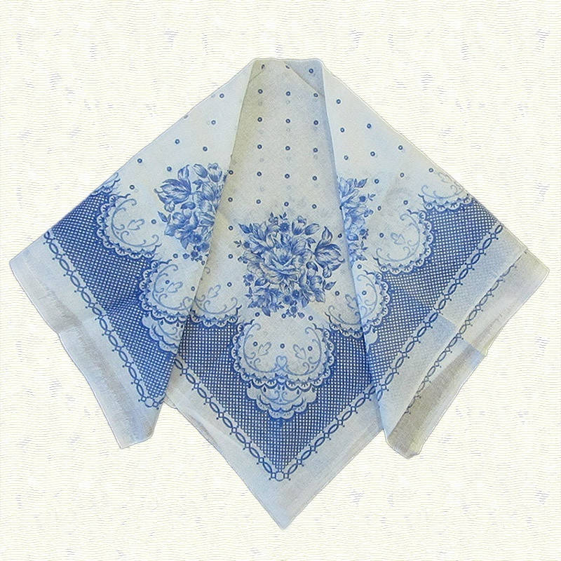 Платок на голову - Ситцевый стиль 80х80 см, Белый
Платок на голову - Ситцевый стиль 80х80 см, Белый