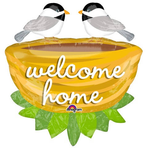 А 32" Foil Shape Balloon Welcome home. Шар фольгированный Добро пожаловать домой - В УП, Разные цвета
А 32" Foil Shape Balloon Welcome home. Шар фольгированный Добро пожаловать домой - В УП, Разные цвета