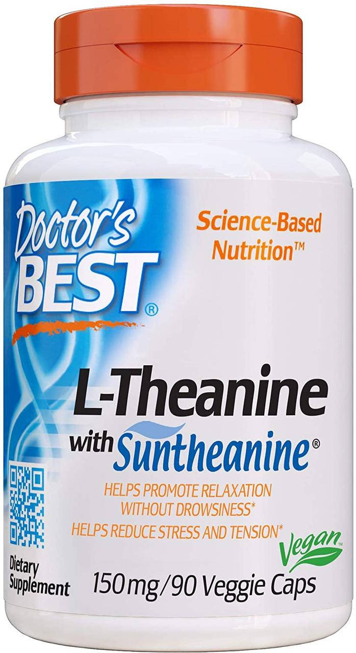 L-теанин Doctor's Best L-Theanine 150mg 90 капсул 
L-теанин Doctor's Best L-Theanine 150mg 90 капсул