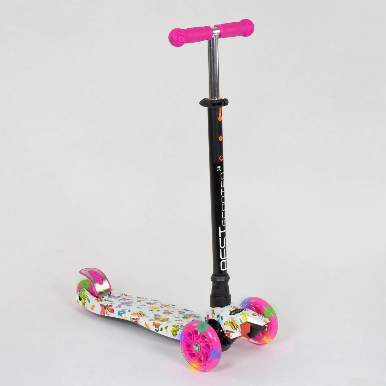 Самокат А 24652 /779-1396 MAXI "Best Scooter"пластмассовый, 4 колеса PU, СВЕТ, d=12см, трубка руля алюминиевая
Самокат А 24652 /779-1396 MAXI "Best Scooter"пластмассовый, 4 колеса PU, СВЕТ, d=12см, трубка руля алюминиевая
