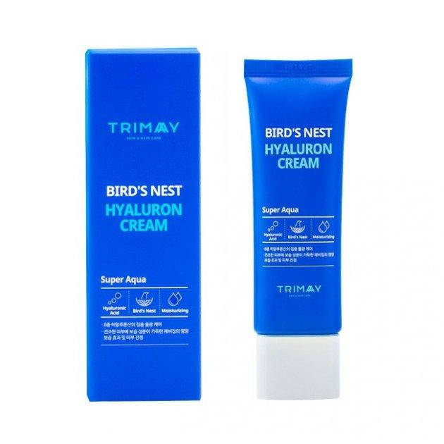 Увлажняющий крем для лица с экстрактом ласточкиного гнезда Trimay Hyalurone Bird's Nest Cream, 50 мл
Увлажняющий крем для лица с экстрактом ласточкиного гнезда Trimay Hyalurone Bird's Nest Cream, 50 мл
