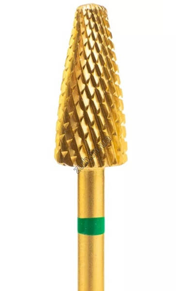 Фреза твердосплавная 407001L для левши зеленая, Зелёный 
Фреза твердосплавная 407001L для левши зеленая, Зелёный