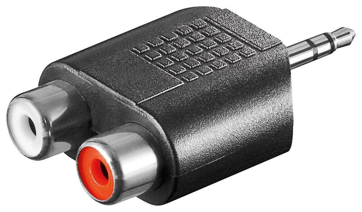 Перехідник аудіо Jack 3.5mm 3pin-RCAx2 M/F Goobay адаптер Stereo Left/Right Y-form Черный(75.01.1604)
Перехідник аудіо Jack 3.5mm 3pin-RCAx2 M/F Goobay адаптер Stereo Left/Right Y-form Черный(75.01.1604)