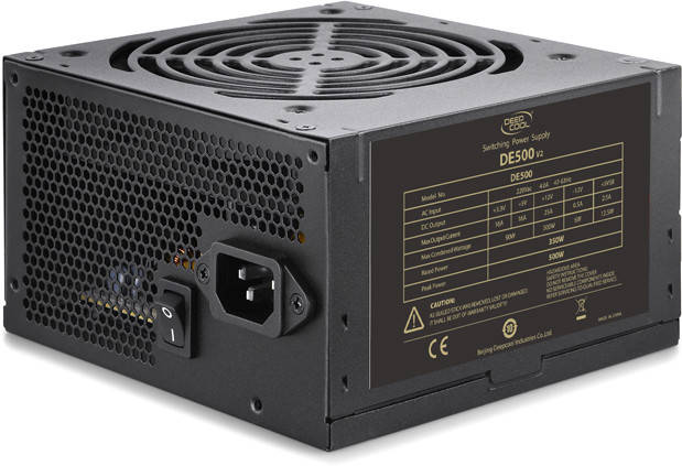 Блок питания 500w Deepcool DE500
Блок питания 500w Deepcool DE500