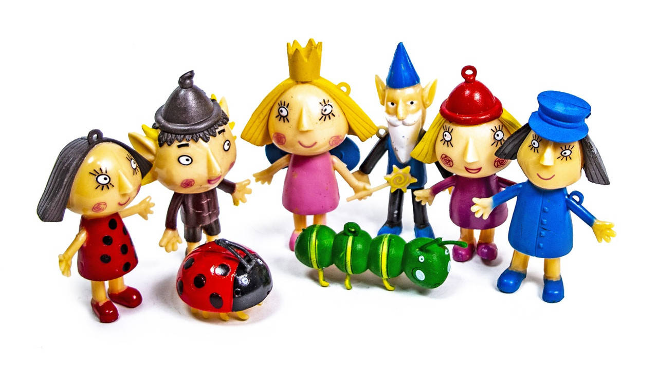 Набор игровых фигурок BEN & HOLLY "Маленькое королевство Бена и Холли" 8 персонажей в блистере 7.5см
Набор игровых фигурок BEN & HOLLY "Маленькое королевство Бена и Холли" 8 персонажей в блистере 7.5см