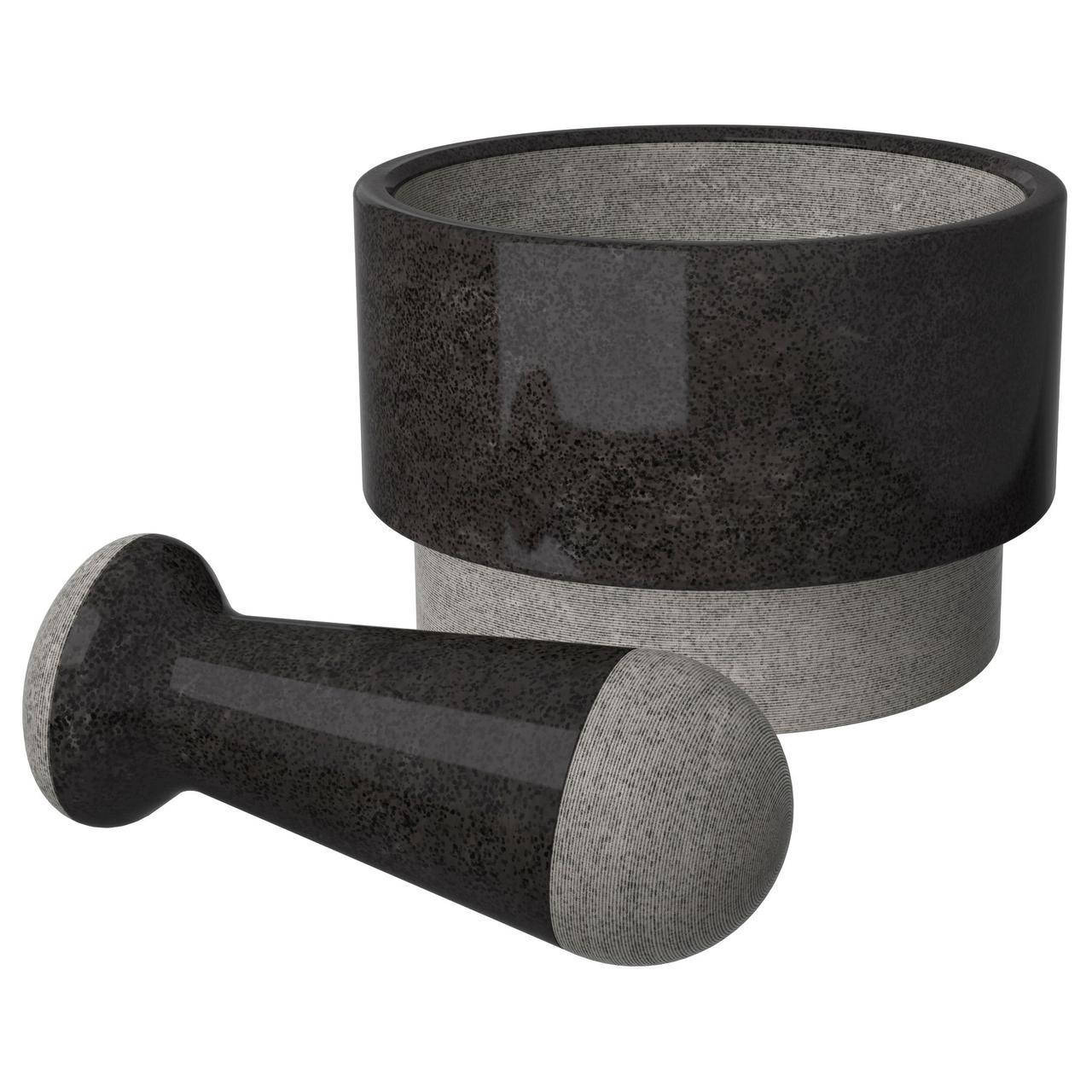 IKEA ADELSTEN (602.012.51) Ступка с пестиком, черный мрамор
IKEA ADELSTEN (602.012.51) Ступка с пестиком, черный мрамор