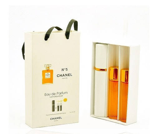 Chanl № 5 edt 3x15ml - Trio Bag