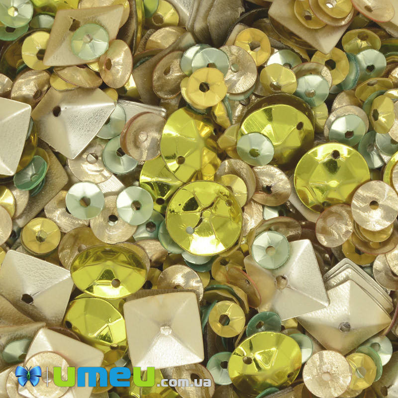 Пайетки Индия, Микс оливковый, 5 г (PAI-041058)
Пайетки Индия, Микс оливковый, 5 г (PAI-041058)