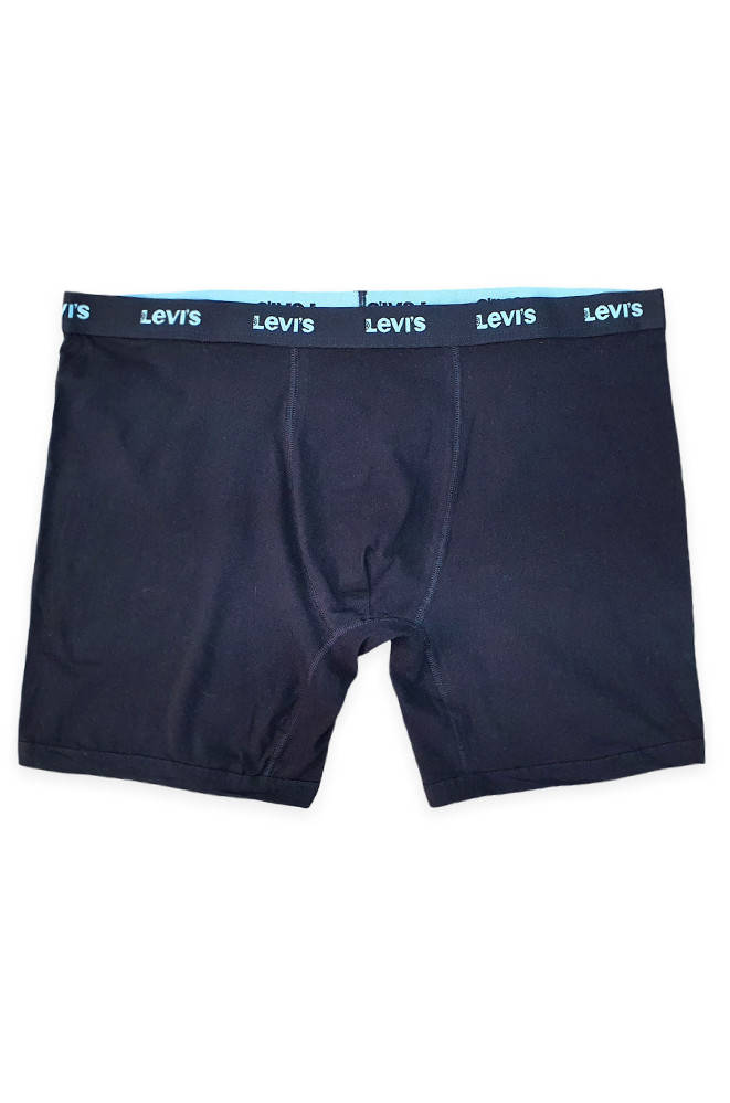 Боксеры мужские батал LEVIS 142314M, Черный 
Боксеры мужские батал LEVIS 142314M, Черный
