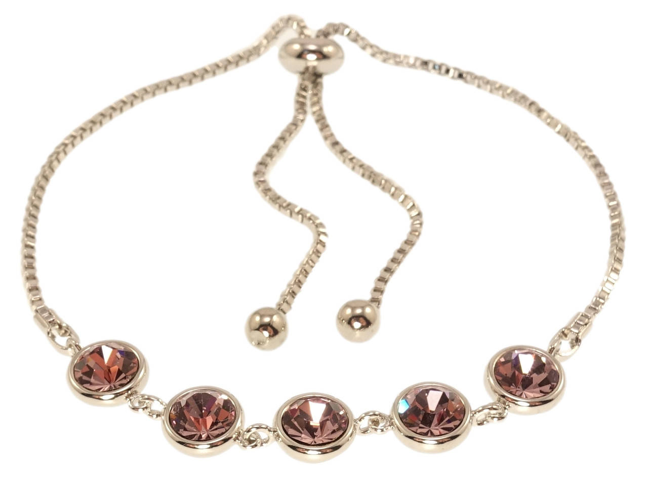 Браслет Xuping Родий с кр-ми Swarovski "Цепочка с дорожкой кристаллов Amethyst, ø 7мм" на бегунке 12-24см х
Браслет Xuping Родий с кр-ми Swarovski "Цепочка с дорожкой кристаллов Amethyst, ø 7мм" на бегунке 12-24см х
