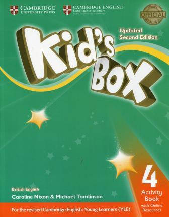 Kid's Box Updated 2nd Edition Level 4 Activity Book with Online Resources British English
Kid's Box Updated 2nd Edition Level 4 Activity Book with Online Resources British English