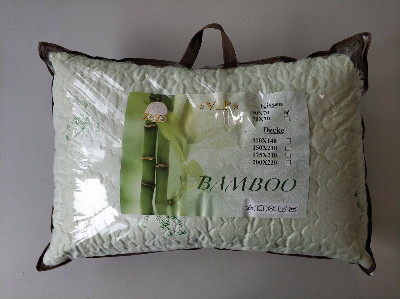 Подушка искусственный Бамбук ТМ "ZEVS" VIP 50 х 70 см
Подушка искусственный Бамбук ТМ "ZEVS" VIP 50 х 70 см