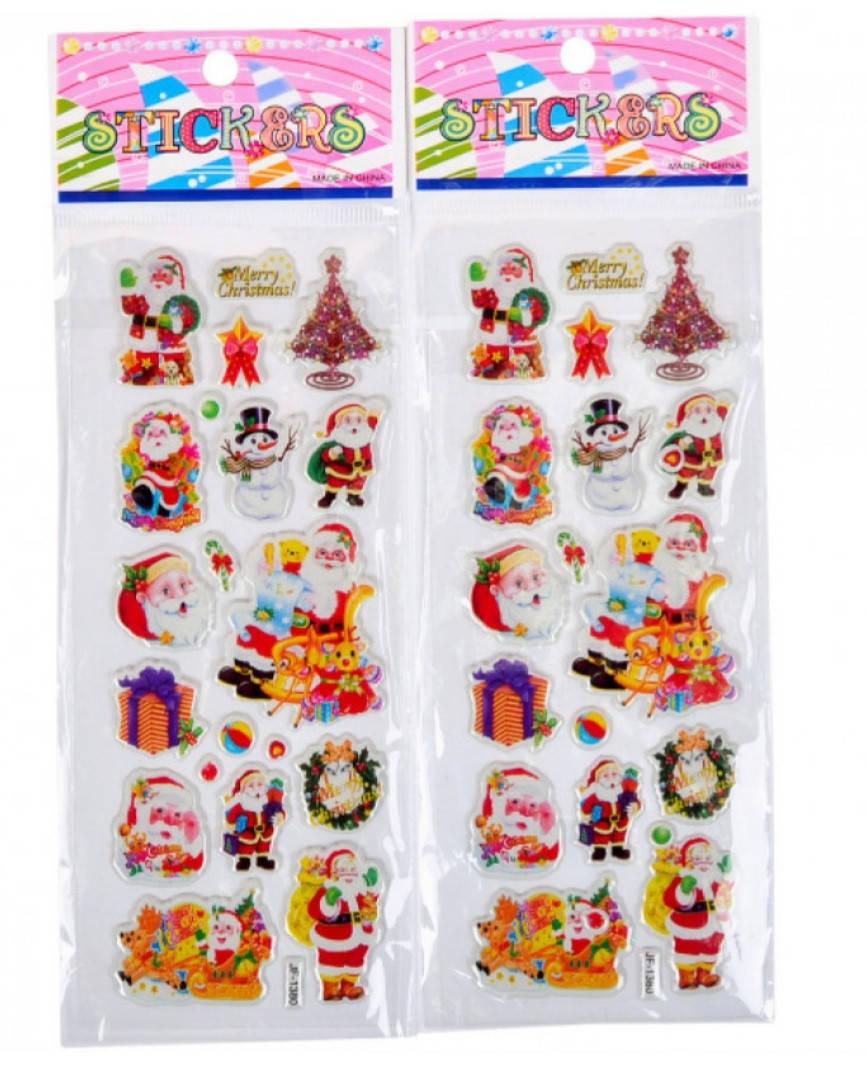 Набор Новогодних наклеек
Набор Новогодних наклеек