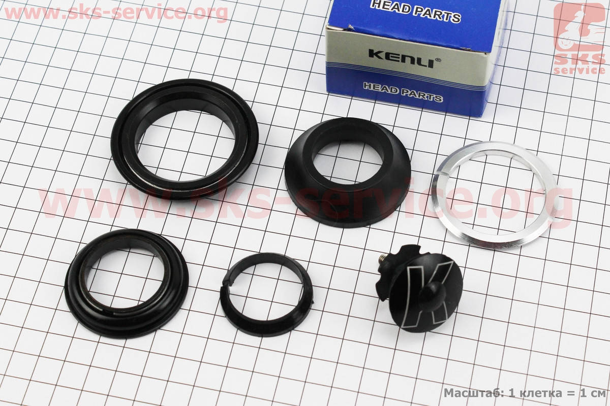 Рулевые чашки 1-1/8"x1,5" (44/28,6x55/40мм) без резьбовой вилки, полуинтегрированные, черные к-кт, KL-B441
Рулевые чашки 1-1/8"x1,5" (44/28,6x55/40мм) без резьбовой вилки, полуинтегрированные, черные к-кт, KL-B441