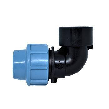 Колено зажимное с внутренней резьбой 32х1" Unidelta 
Колено зажимное с внутренней резьбой 32х1" Unidelta