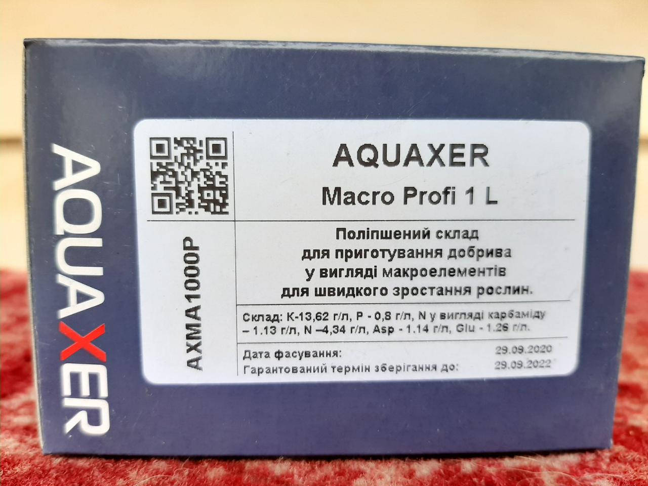 Удобрение для аквариумных растений AQUAXER Macro Profi, макроэлементы 1000 ml, на 100000 л.
Удобрение для аквариумных растений AQUAXER Macro Profi, макроэлементы 1000 ml, на 100000 л.