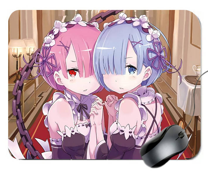 Коврик компьютерный Рем и Рам аниме Re:Zero Жизнь с нуля в альтернативном мире 19*23 см (k016)
Коврик компьютерный Рем и Рам аниме Re:Zero Жизнь с нуля в альтернативном мире 19*23 см (k016)