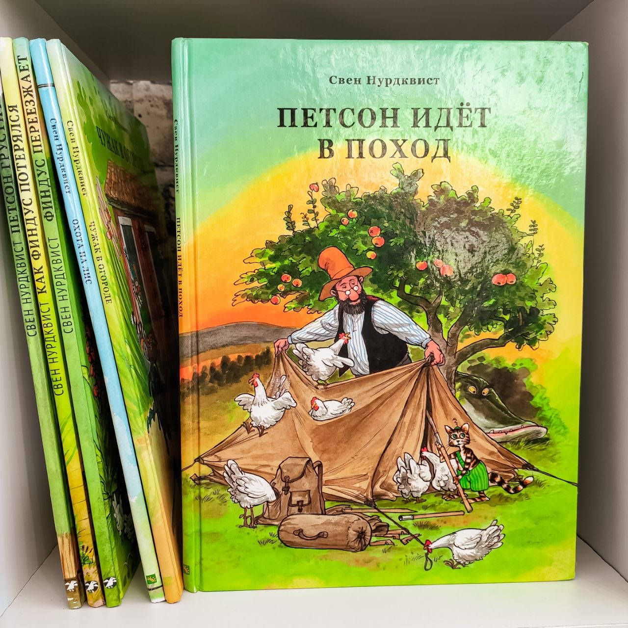 Книга детская. Петсон идет в поход. Свен Нурдквист
Книга детская. Петсон идет в поход. Свен Нурдквист