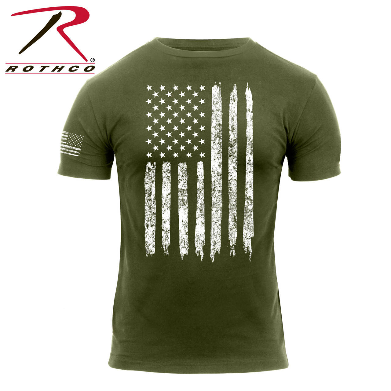 Футболка мужская винтажная патриотическая Флаг США Rothco Distressed US Flag Athletic цвет олива США L
Футболка мужская винтажная патриотическая Флаг США Rothco Distressed US Flag Athletic цвет олива США L