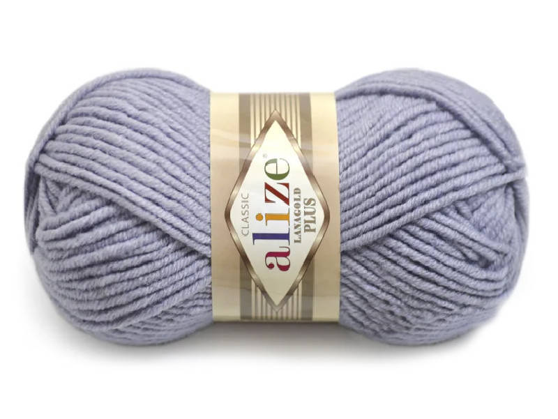 Alize Plus Lana Gold, Светло-серый №200 
Alize Plus Lana Gold, Светло-серый №200